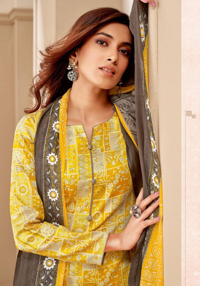 Nayraa Vol 1 By Sof Printed Heavy Cotton Dress Material Wholesalers iN Delhi